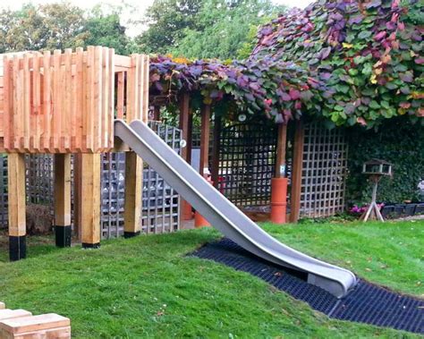 metal playground slide plans